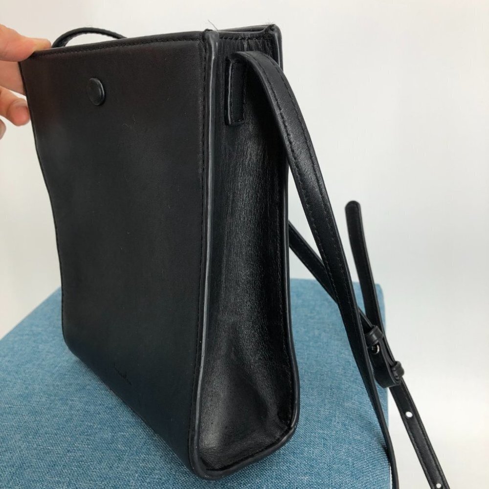 Steven Alan Camden black leather mini shoulder bag - Picture 11 of 14